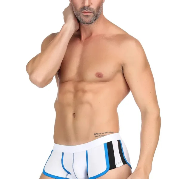 Mini boxer blanc Paris Hollywood