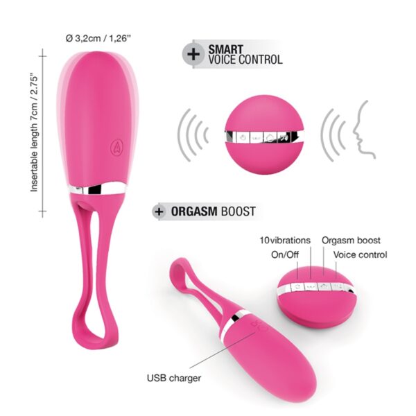 Oeuf vibrant télécommandé Secret Delight