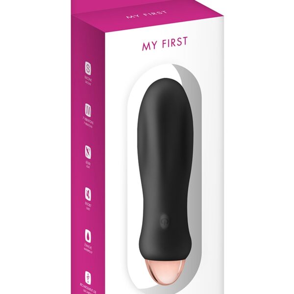 Vibromasseur rechargeable Rocket noir – My First