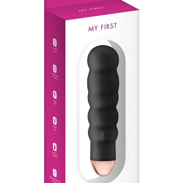 Vibromasseur rechargeable Giggle noir – My First