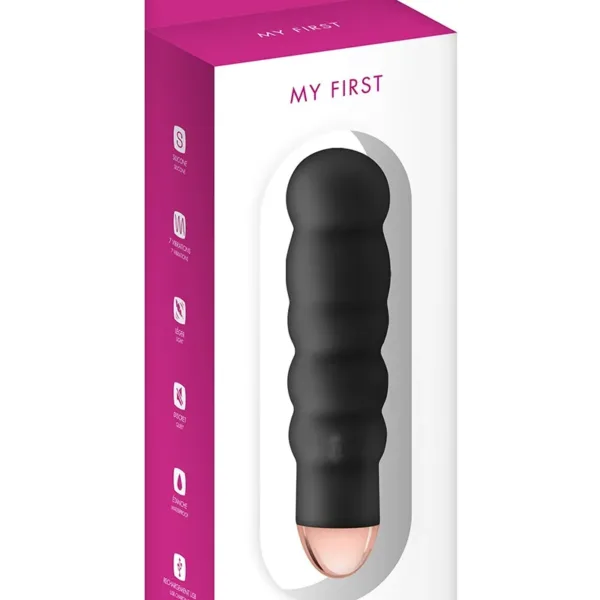 Vibromasseur rechargeable Giggle noir – My First