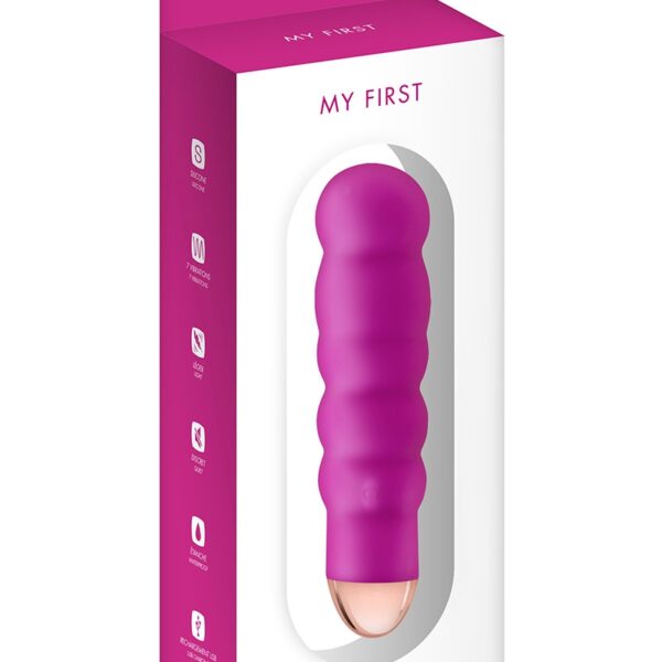 Vibromasseur rechargeable Giggle rose – My First