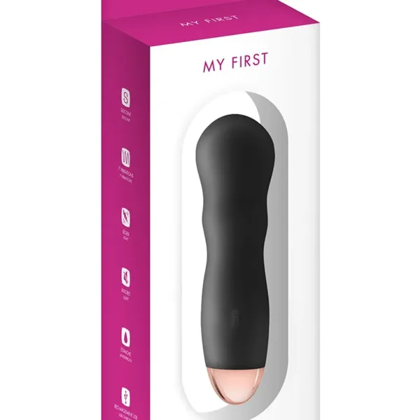 Vibromasseur rechargeable Twig noir – My First