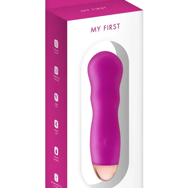 Vibromasseur rechargeable Twig rose – My First