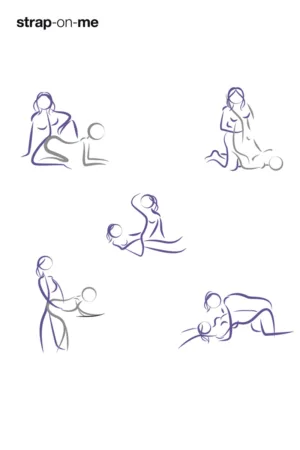 Strap-on-me vibrant violet L - 94edenstreet.com - sexshop en ligne