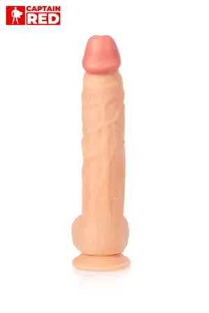 Gode XXL Prodigy 32 x 6 cm – Captain Red - 94edenstreet.com - sexshop en ligne