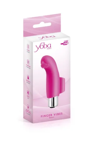 Doigt vibrant Heart – Yoba - 94edenstreet.com - sexshop en ligne