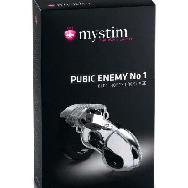 Cage pénis électro-stimulation Pubic Enemy N°1 – Mystim