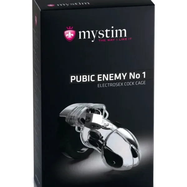 Cage pénis électro-stimulation Pubic Enemy N°1 – Mystim