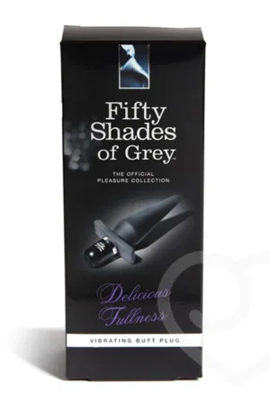 Plug vibrant – Fifty Shades Of Grey - 94edenstreet.com - sexshop en ligne