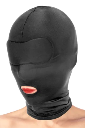 Cagoule BDSM bouche ouverte – Fetish Tentation - 94edenstreet.com - sexshop en ligne