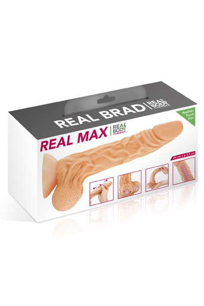Gode ultra-réaliste 24 cm – Real max