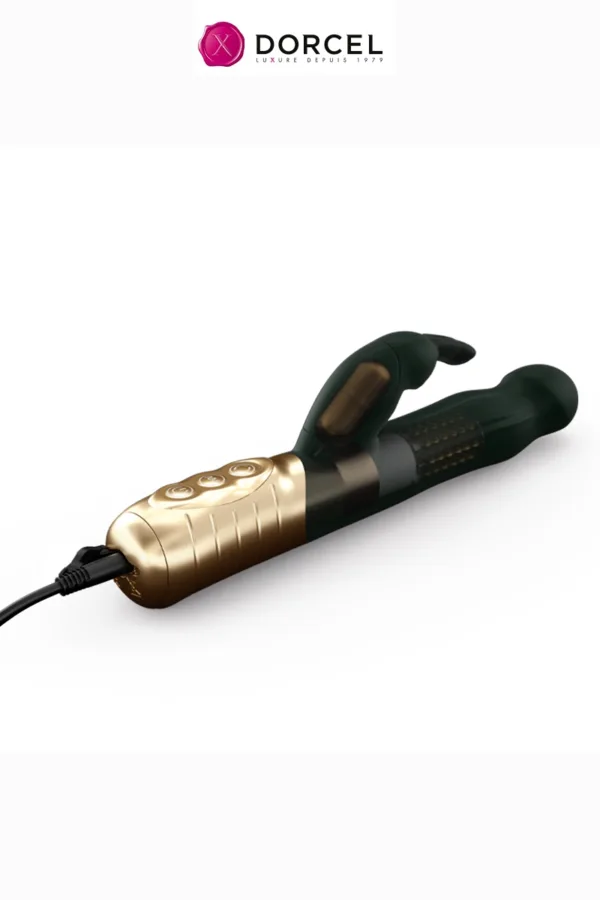 Vibro rechargeable Baby Rabbit noir 2.0 – Dorcel - 94edenstreet.com - sexshop en ligne