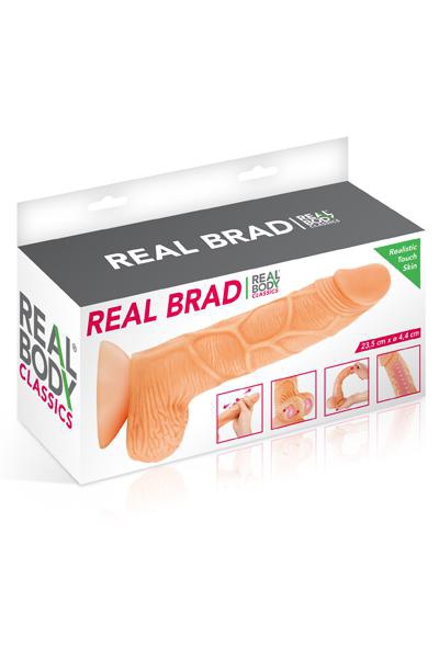 Gode ultra-réaliste 21 cm – Real Brad