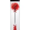 Tapette à pompon rouge – Sweet Caress - 94edenstreet.com - sexshop en ligne