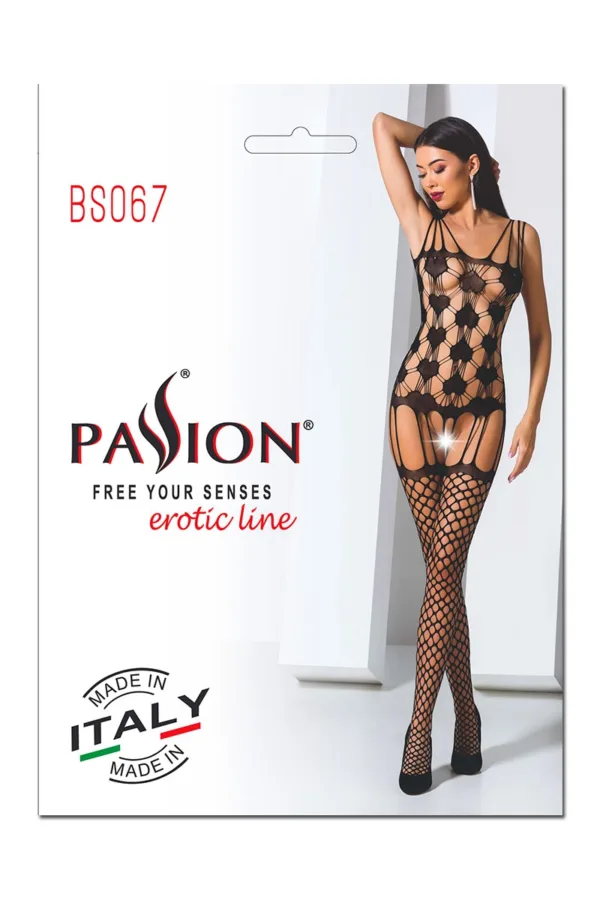 Combinaison BS067 – Noir - 94edenstreet.com - sexshop en ligne