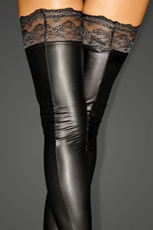 Bas wetlook Superstar - 94edenstreet.com - sexshop en ligne