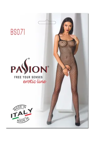 Combinaison BS071 – Noir - 94edenstreet.com - sexshop en ligne