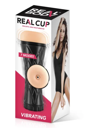 Masturbateur vibrant anus réaliste – Real Body - 94edenstreet.com - sexshop en ligne