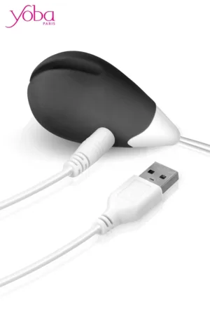 Oeuf vibrant Love Egg 2 noir – Yoba - 94edenstreet.com - sexshop en ligne