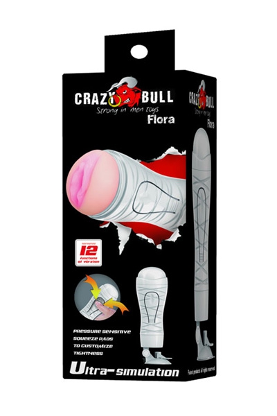 Masturbateur vagin vibrant – Crazy Bull