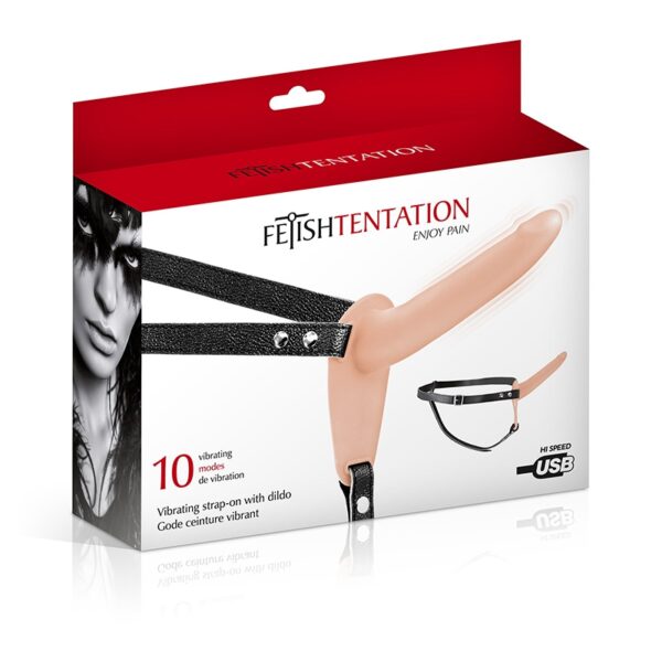 Gode ceinture chair vibrant Fetish Tentation