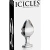 Plug anal verre Icicles n° 25 - 94edenstreet.com - sexshop en ligne