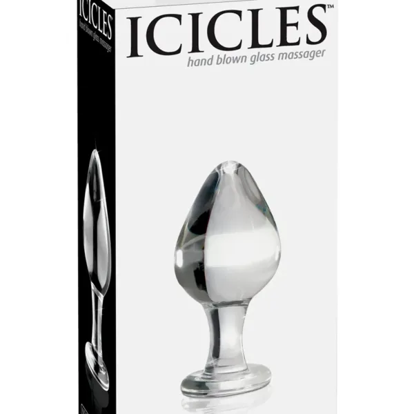 Plug anal verre Icicles n° 25