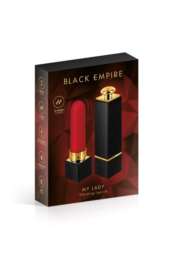 Mini vibro rouge à lèvres My Lady - Black Empire – Image 2