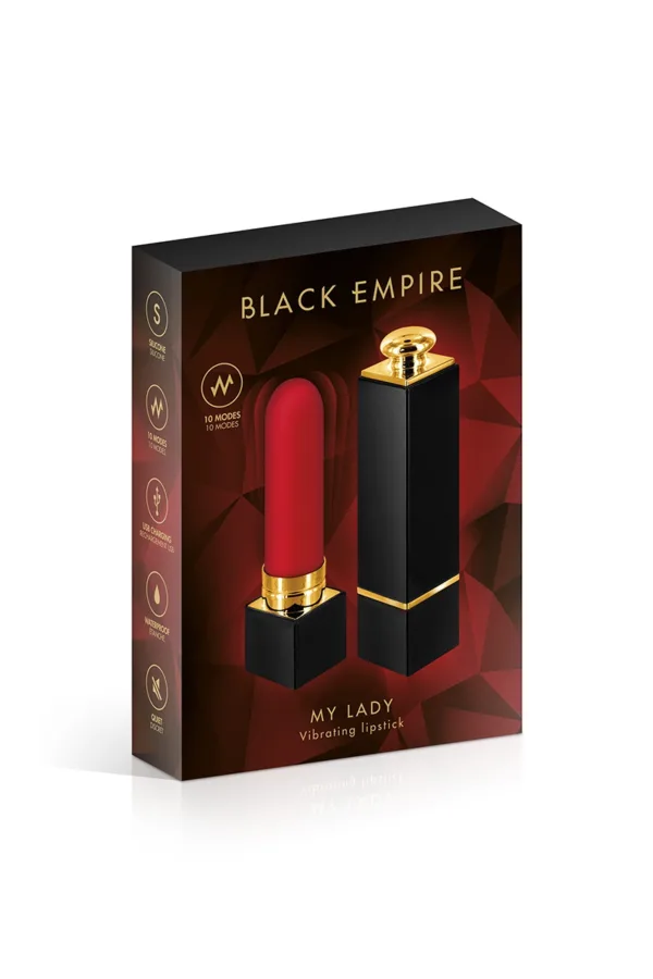 Mini vibro rouge à lèvres My Lady – Black Empire - 94edenstreet.com - sexshop en ligne