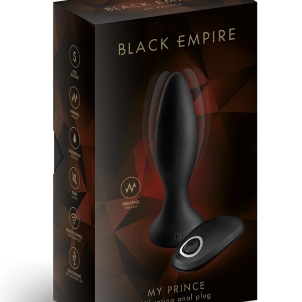 Plug anal vibrant télécommandé – Black Empire
