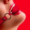 Gag Ball rouge – Ouch! - 94edenstreet.com - sexshop en ligne
