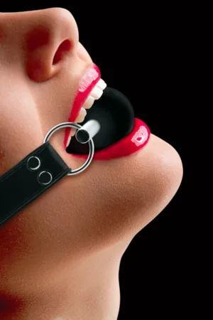 Solid Ball Gag noir – Ouch! - 94edenstreet.com - sexshop en ligne