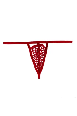String homme rouge – Paris Hollywood - 94edenstreet.com - sexshop en ligne
