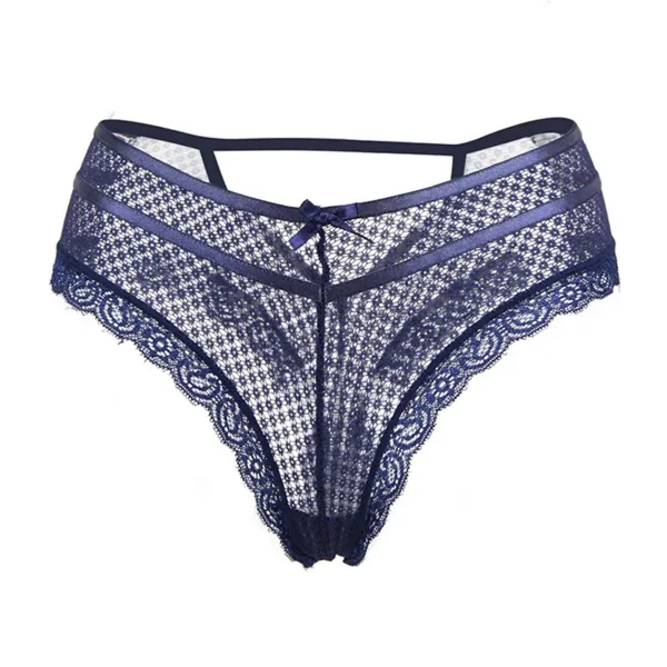 Tanga bleu dentelle – Paris Hollywood