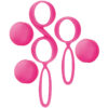 Kit 2 boules de Geisha Yoba – rose - 94edenstreet.com - sexshop en ligne