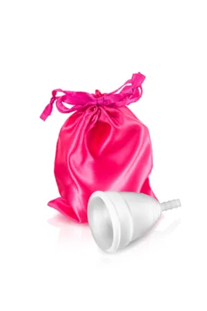 Coupe menstruelle Blanche Yoba Nature - 94edenstreet.com - sexshop en ligne