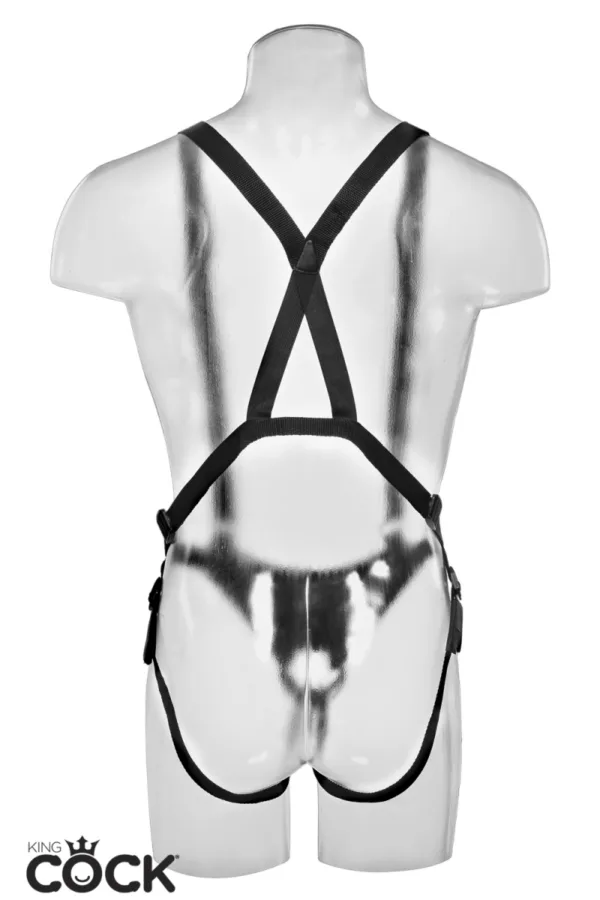 Gode ceinture creux 25 cm – chair - 94edenstreet.com - sexshop en ligne
