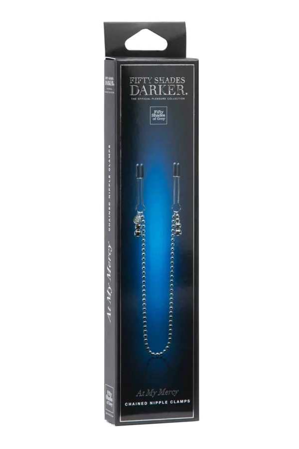pinces à tétons avec chaine – Fifty shades darker - 94edenstreet.com - sexshop en ligne