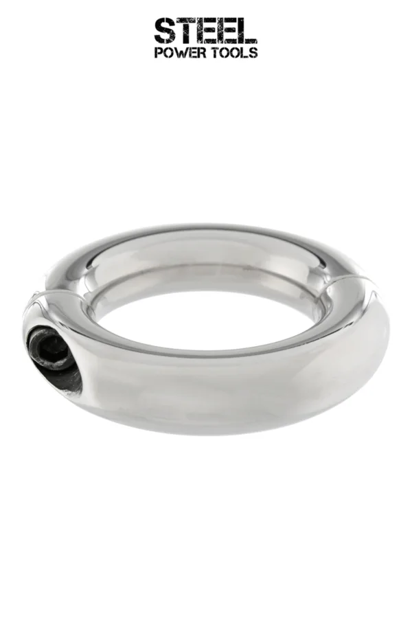 Ballstretcher acier ( L – XL) – Steel Power Tools - 94edenstreet.com - sexshop en ligne