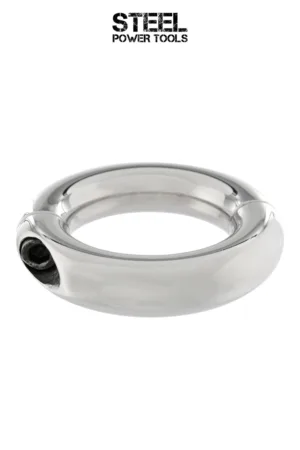 Ballstretcher acier (S – M) – Steel Power Tools - 94edenstreet.com - sexshop en ligne