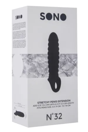 Gaine d’extension de pénis annelée SONO 32 - 94edenstreet.com - sexshop en ligne