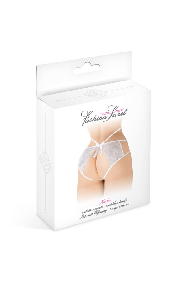 Culotte ouverte  Nadia - blanc – Image 2