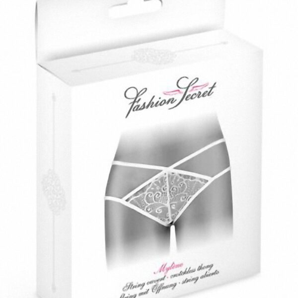 String ouvert Mylene – blanc