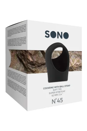 Cockring avec Ball Strap SONO 45 - 94edenstreet.com - sexshop en ligne