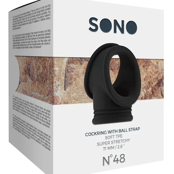 Cockring avec Ball Strap SONO 48