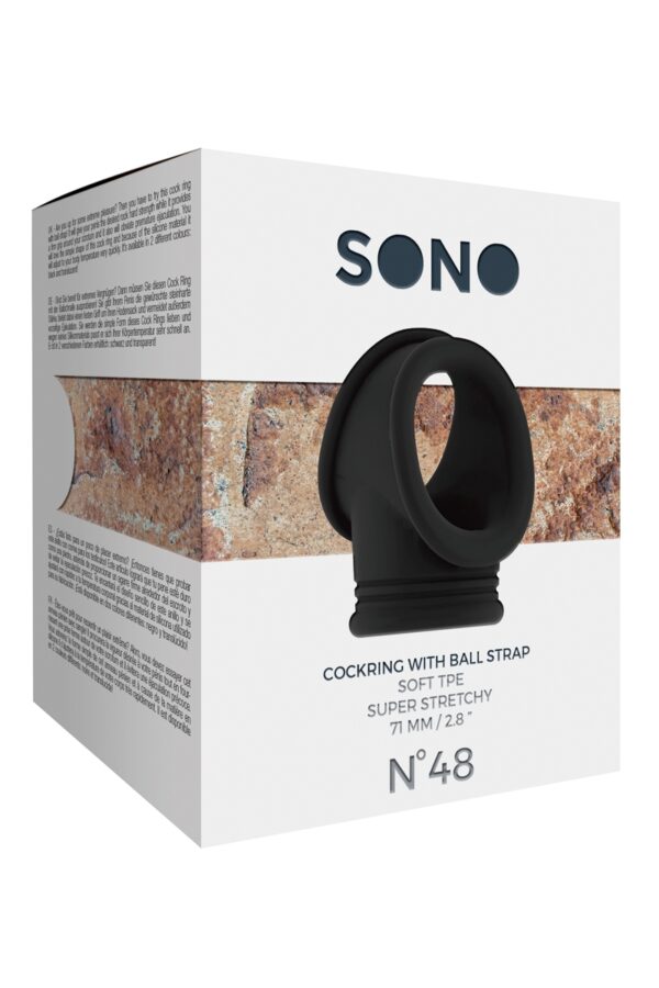 Cockring avec Ball Strap SONO 48 – Image 2