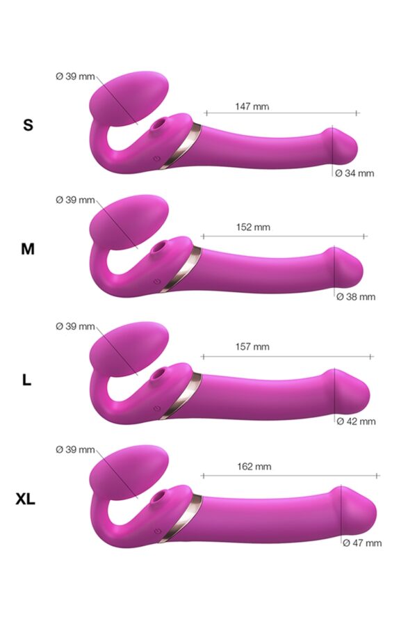 Strap-on-me Multi Orgasm Fuchsia S – Image 3