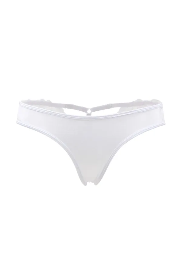 String brésilien blanc – Paris Hollywood - 94edenstreet.com - sexshop en ligne
