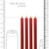 4 bougies SM rouges Large – Ouch! - 94edenstreet.com - sexshop en ligne